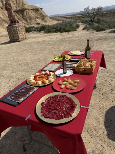 almuerzo en bardenas reales